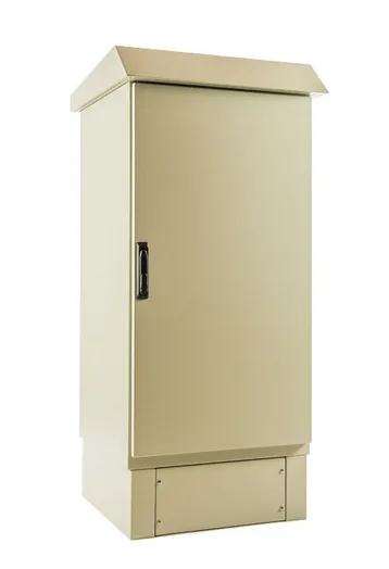 ARMARIO RACK EXTERIOR TERMOAISLADO IP-55 19" 24U BIACOM 600x900MM MONTADO SIN ACCESORIOS PUERTA METALICA