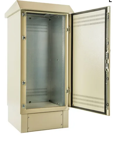 ARMARIO RACK EXTERIOR TERMOAISLADO IP-55 19" 24U BIACOM 600x900MM MONTADO SIN ACCESORIOS PUERTA METALICA - Imagen 2