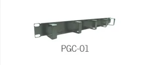 PANEL PASACABLES CON ANILLAS DE 40 MM 19" 1U BIACOM