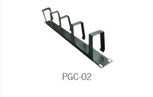 PANEL PASACABLES CON ANILLAS DE 80MM 19" 1U BIACOM