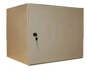 ARMARIO RACK MURAL EXTERIOR IP-55 19" 9U GTLAN 600x400MM MONTADO SIN ACCESORIOS PUERTA METALICA