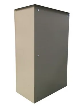 ARMARIO RACK MURAL EXTERIOR IP-55 19" 9U GTLAN 600x400MM MONTADO SIN ACCESORIOS PUERTA METALICA - Imagen 3