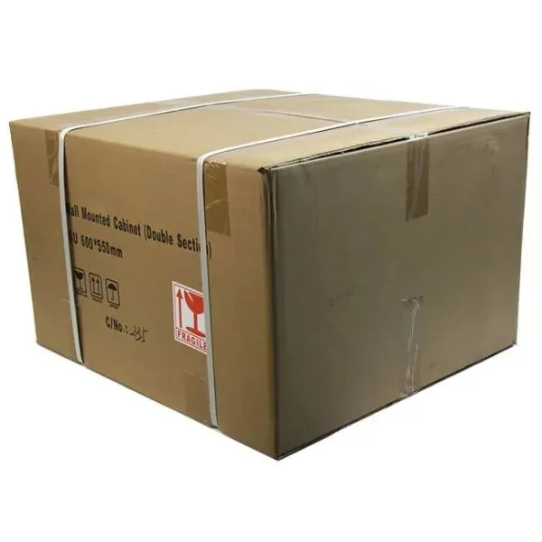 ARMARIO RACK MURAL DOBLE CUERPO 19" 9U AUNO 600x550MM MONTADO SIN ACCESORIOS PUERTA DE CRISTAL - Imagen 7