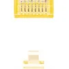 Cable de red RJ45 UTP Cat.6 25cm Amarillo Nanocable - Imagen 3