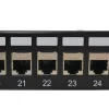 PANEL 19" 24 PUERTOS RJ45 1U C-6 FTP 92MM GTLAN - Imagen 3
