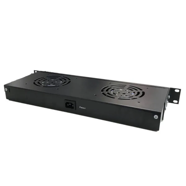 UNIDAD VENTILACION 19" 2 VENTILADORES 1U GTLAN