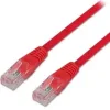 Cable de red RJ45 UTP Cat.6 2mt Rojo Aisens