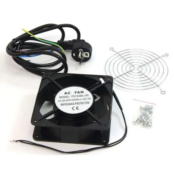 VENTILADOR PARA ARMARIO RACK DE 12CM - Imagen 4