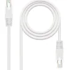 Cable de red RJ45 UTP Cat.6 1mt Blanco Nanocable - Imagen 2